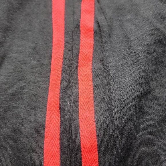 Material Girl Active Black Hooded Sweatshirt Dress XS Junior - Picture 5 of 6